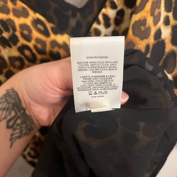 Express Animal Print Cami - Picture 3 of 7